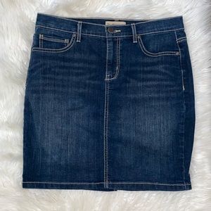 RuffHewn Blue Jean Skirt